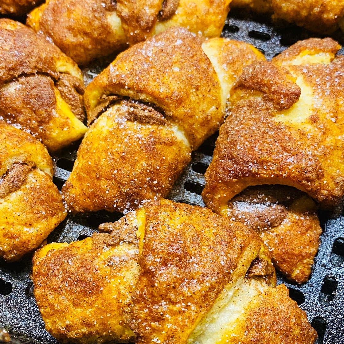 Air Fryer Nutella Churros