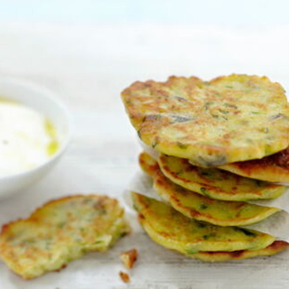 Blinis de courgette