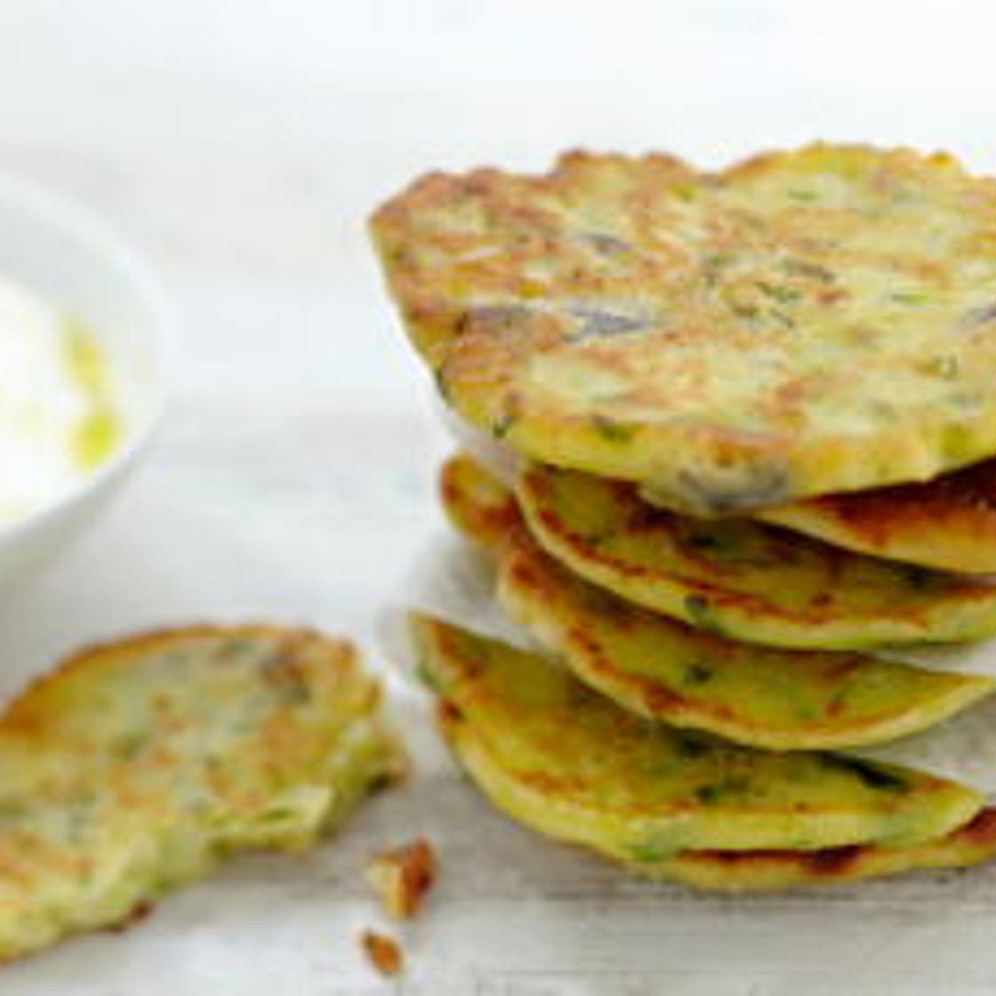 Blinis de courgette