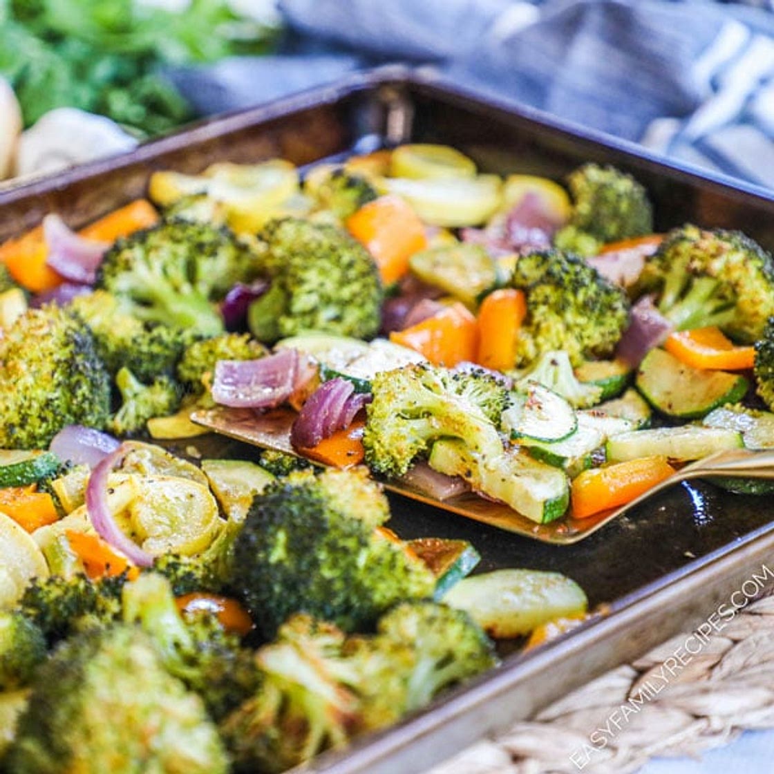Cajun Oven Roasted Vegetables