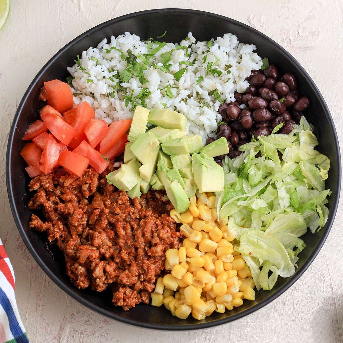 Taco Lunch Bowls