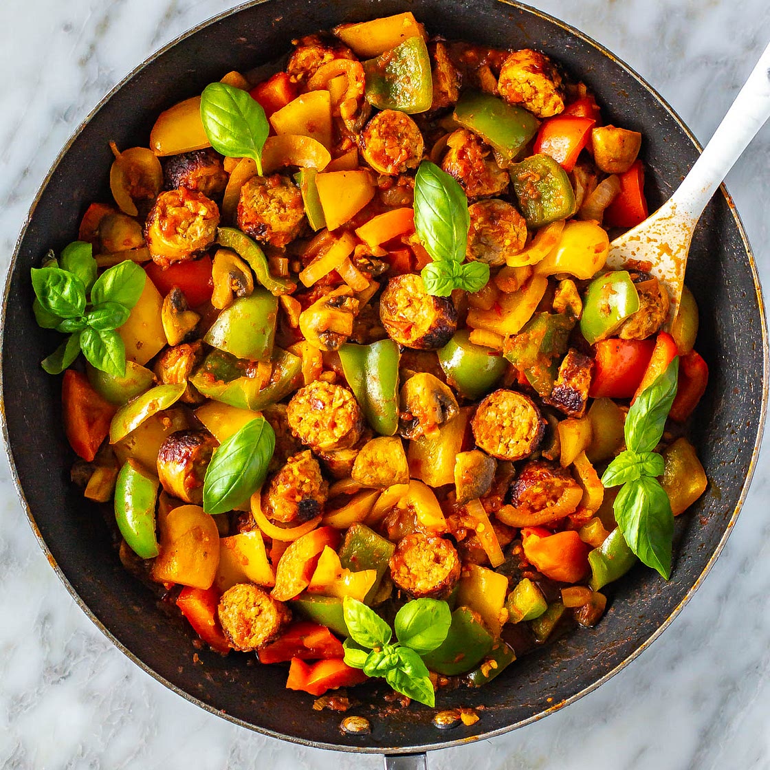 Easy Sausage, Peppers and Onions Recipe