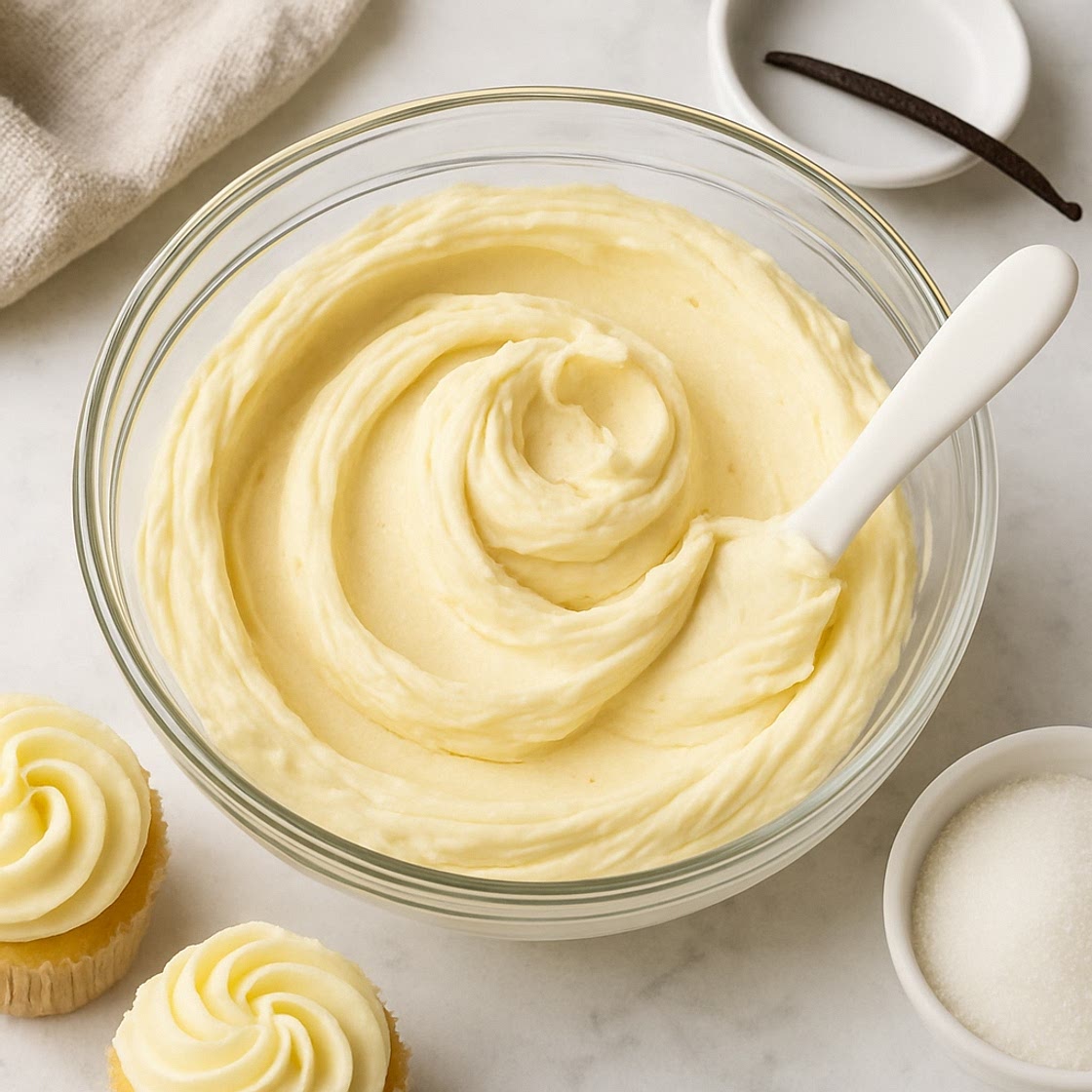 Easy Vanilla Buttercream Frosting