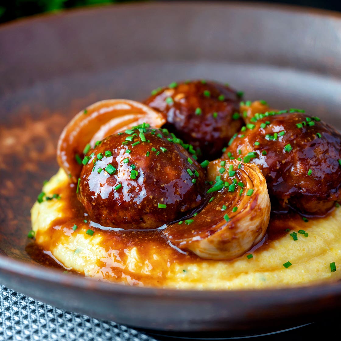 Pork Meatballs in a Beer BBQ Sauce Recipe