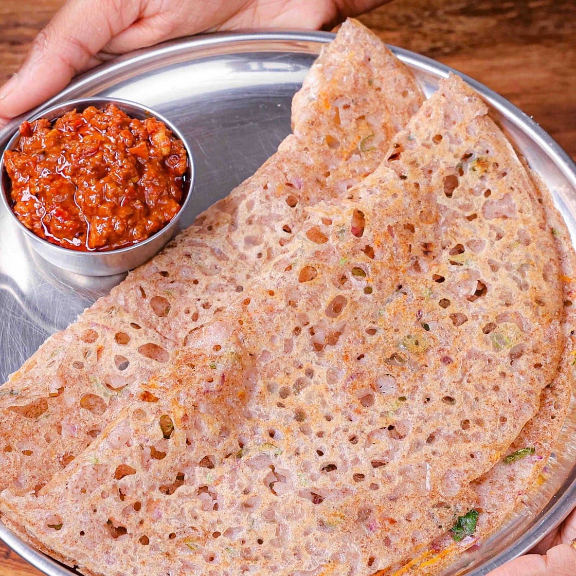 Ragi Dosa Recipe Instant & Healthy | Finger Millet Dosa