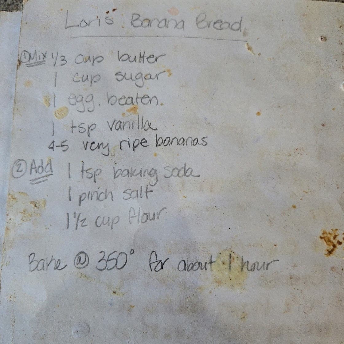 Lori's banana bread