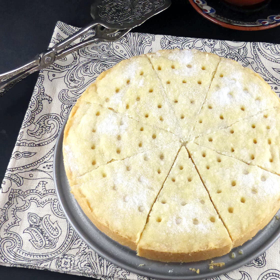 Traditional Spelt Shortbread (just 4 ingredients)