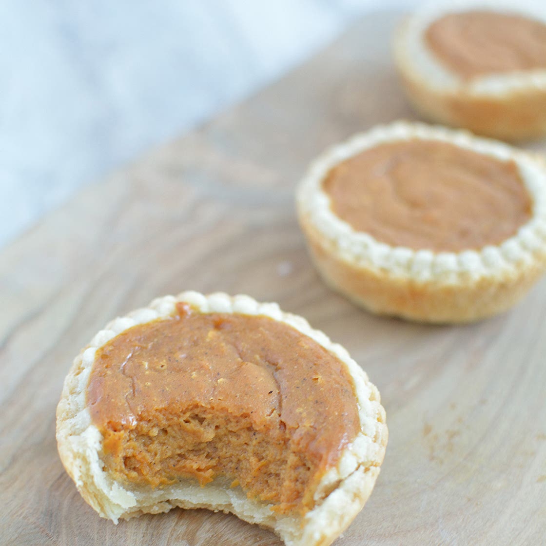 Mini Pumpkin Pies (Tarts)
