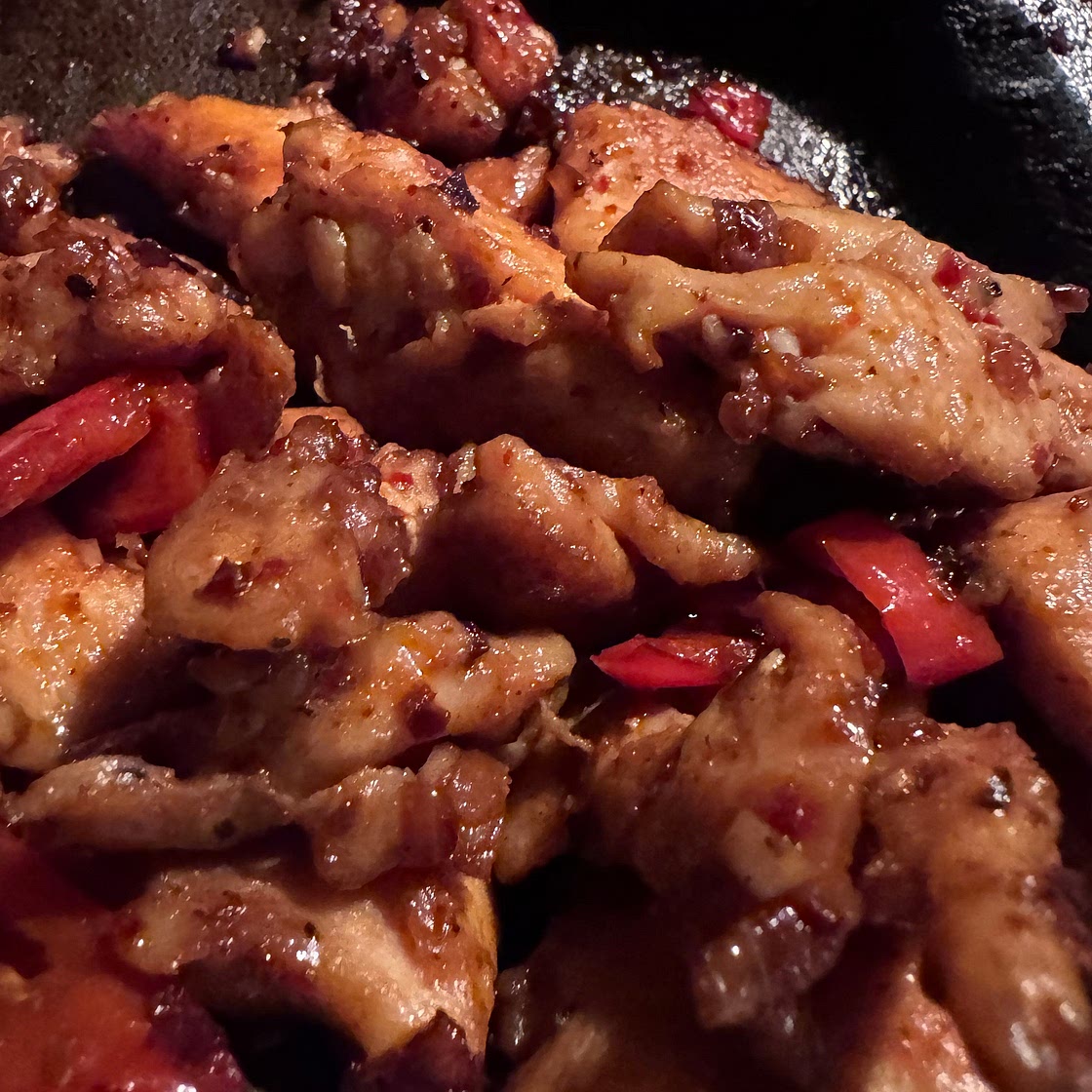 Erica’s Sichuan Style Chicken 