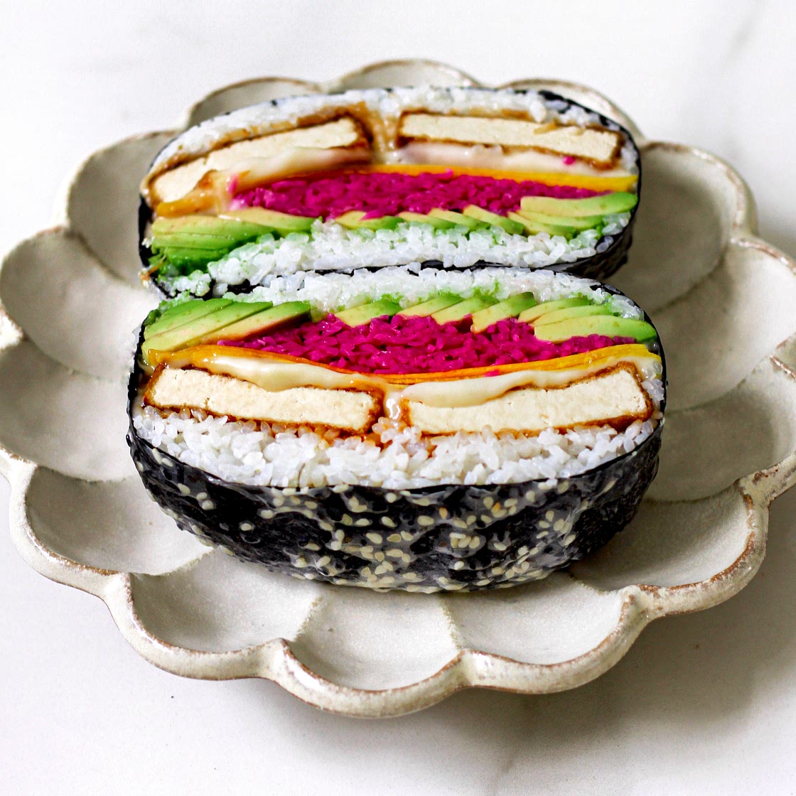 Onigiri Sushi Burger