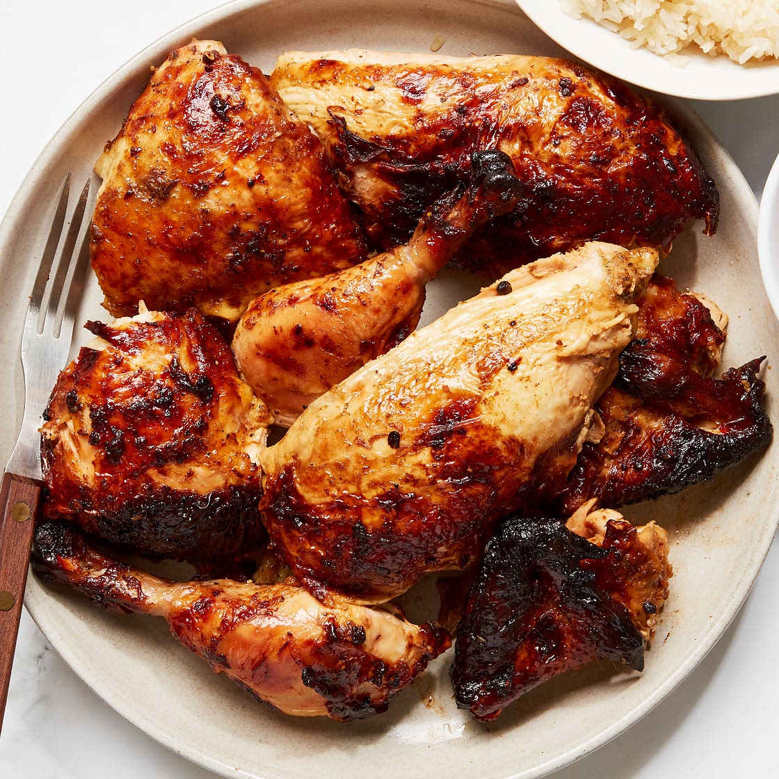 Black Pepper Roasted Chicken