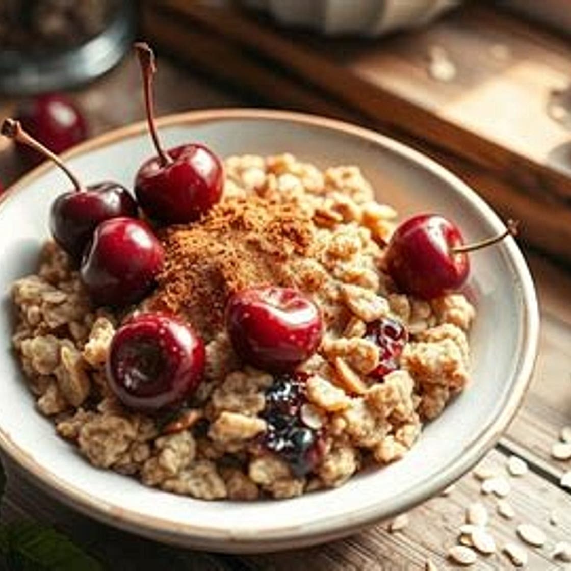 Cherry Pie Oatmeal