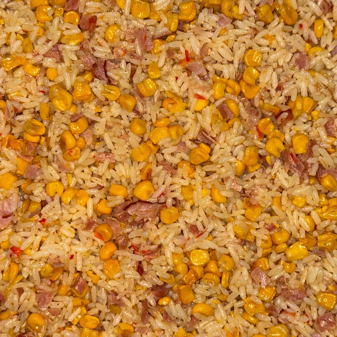 Arroz con Choclo y Jamon