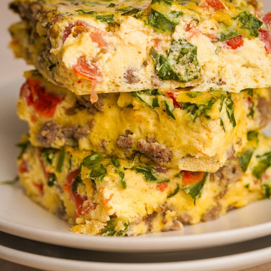 High protein egg casserole