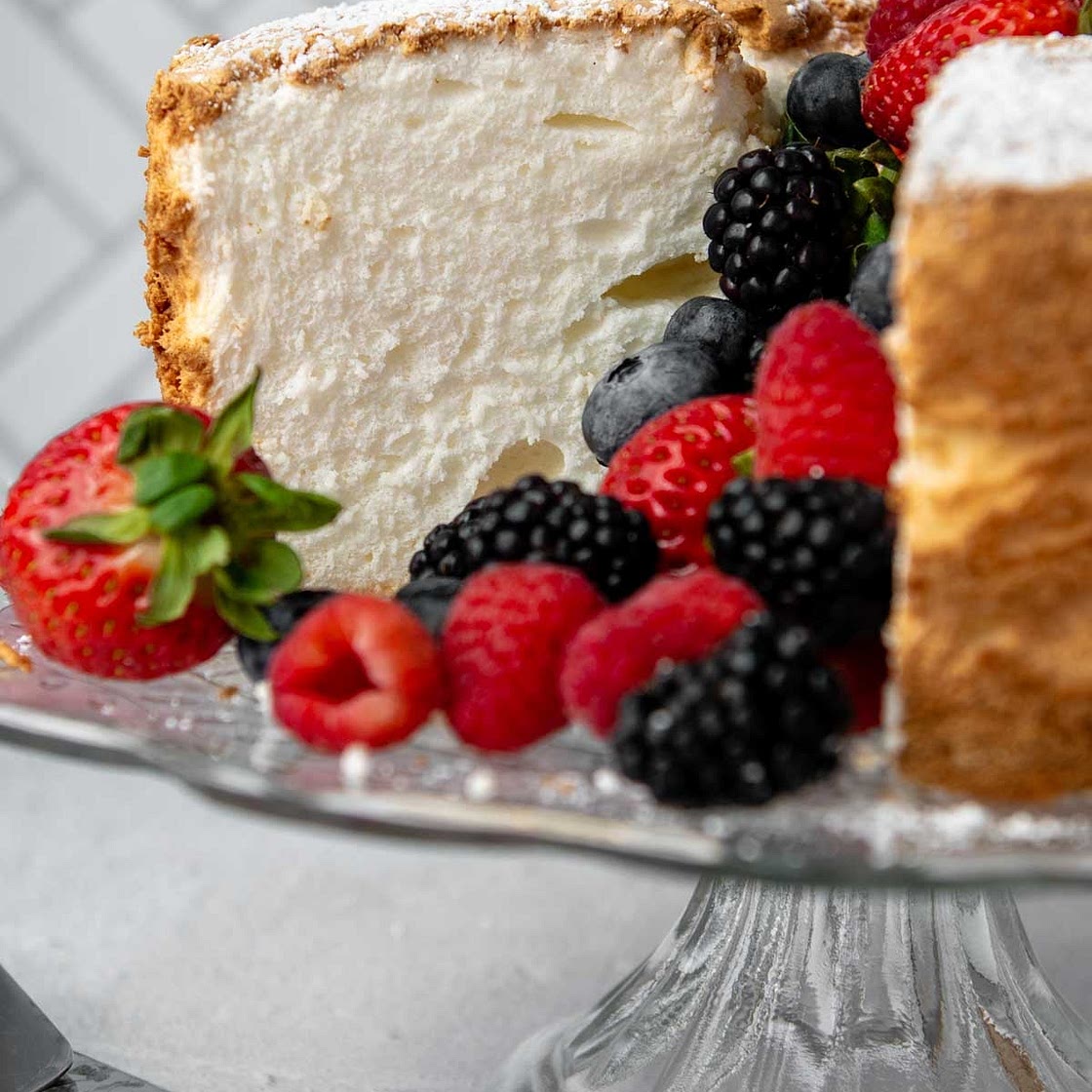 Soft, Fluffy Gluten Free Angel Food Cake