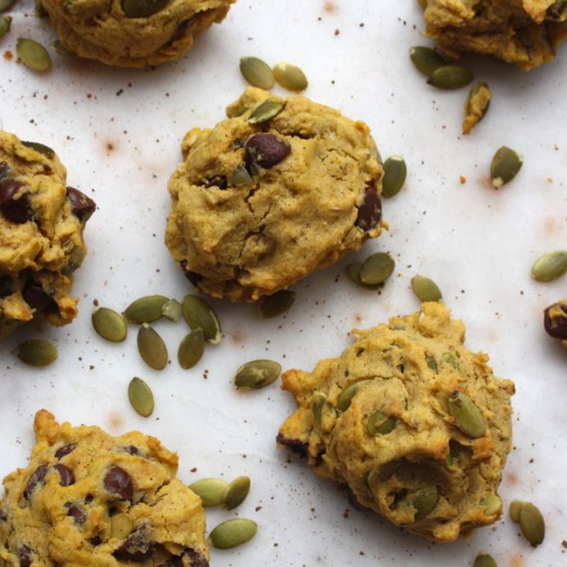 Low Fodmap Spiced Pumpkin Oat Cookies