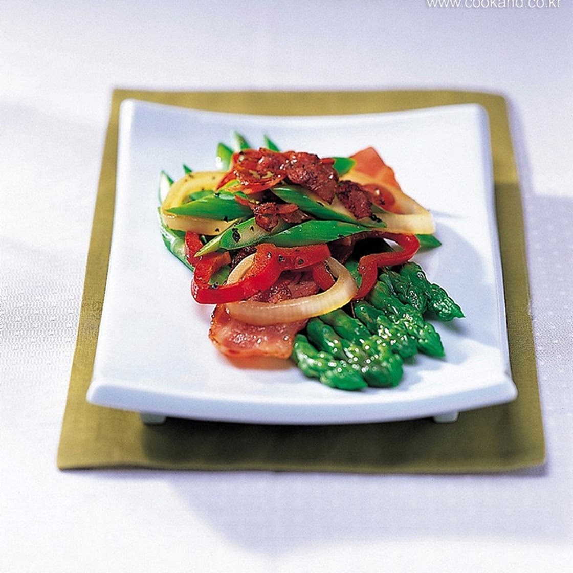 아스파라거스와 베이컨볶음 만드는 법