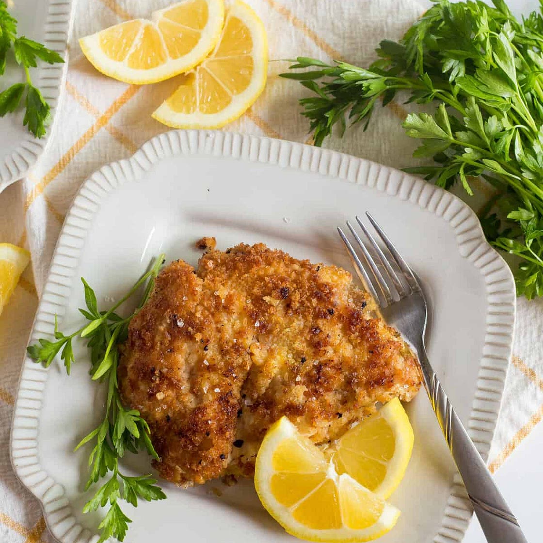 Crispy Chicken Schnitzel