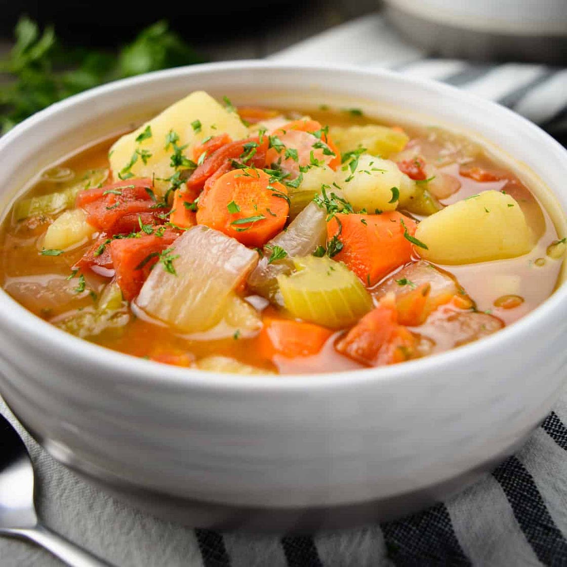 Instant Pot Vegetable Soup