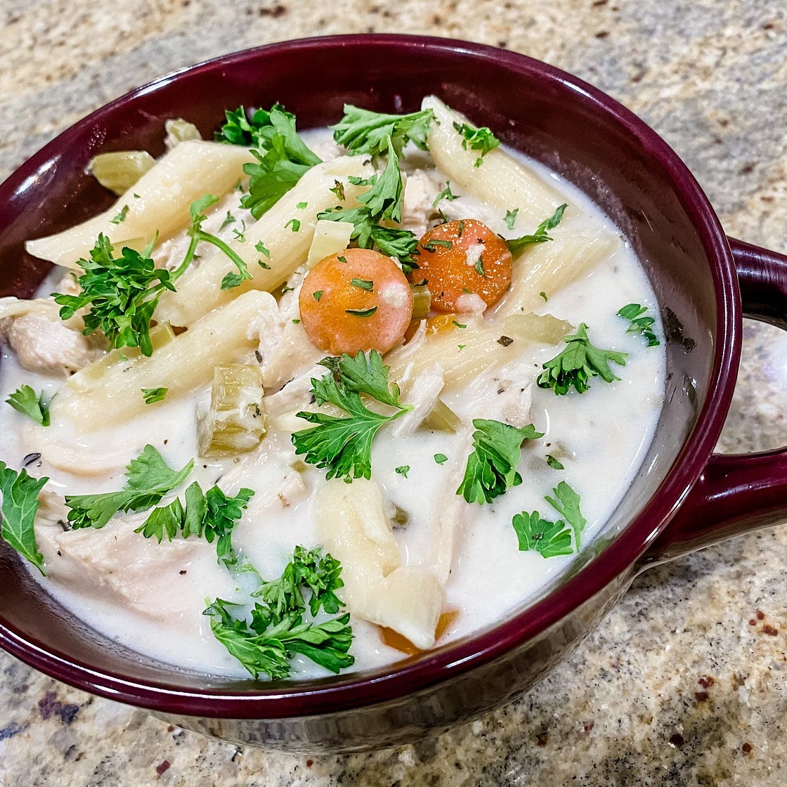 Creamy Chicken Noodle Soup