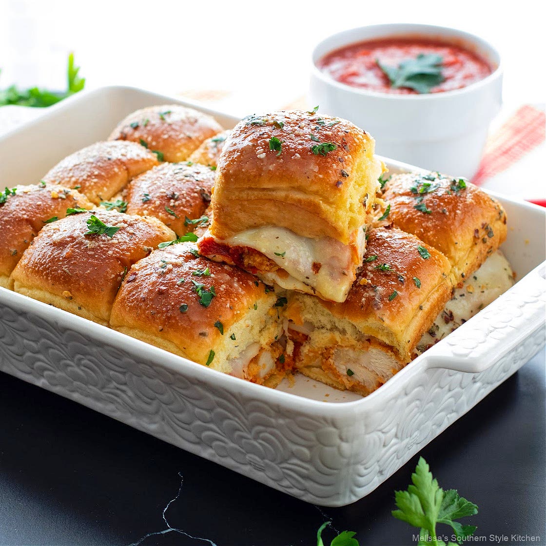Chicken Parmesan Sliders