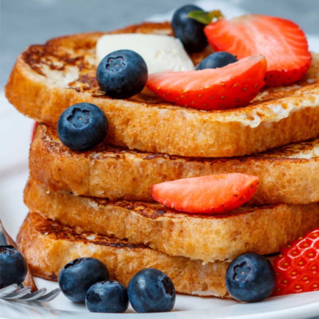 Eggless French Toast