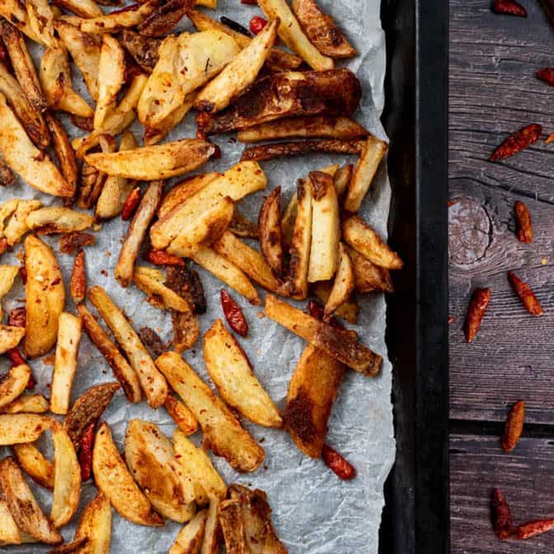 Easy Baked Peri Peri Fries – Nando’s Style Chips