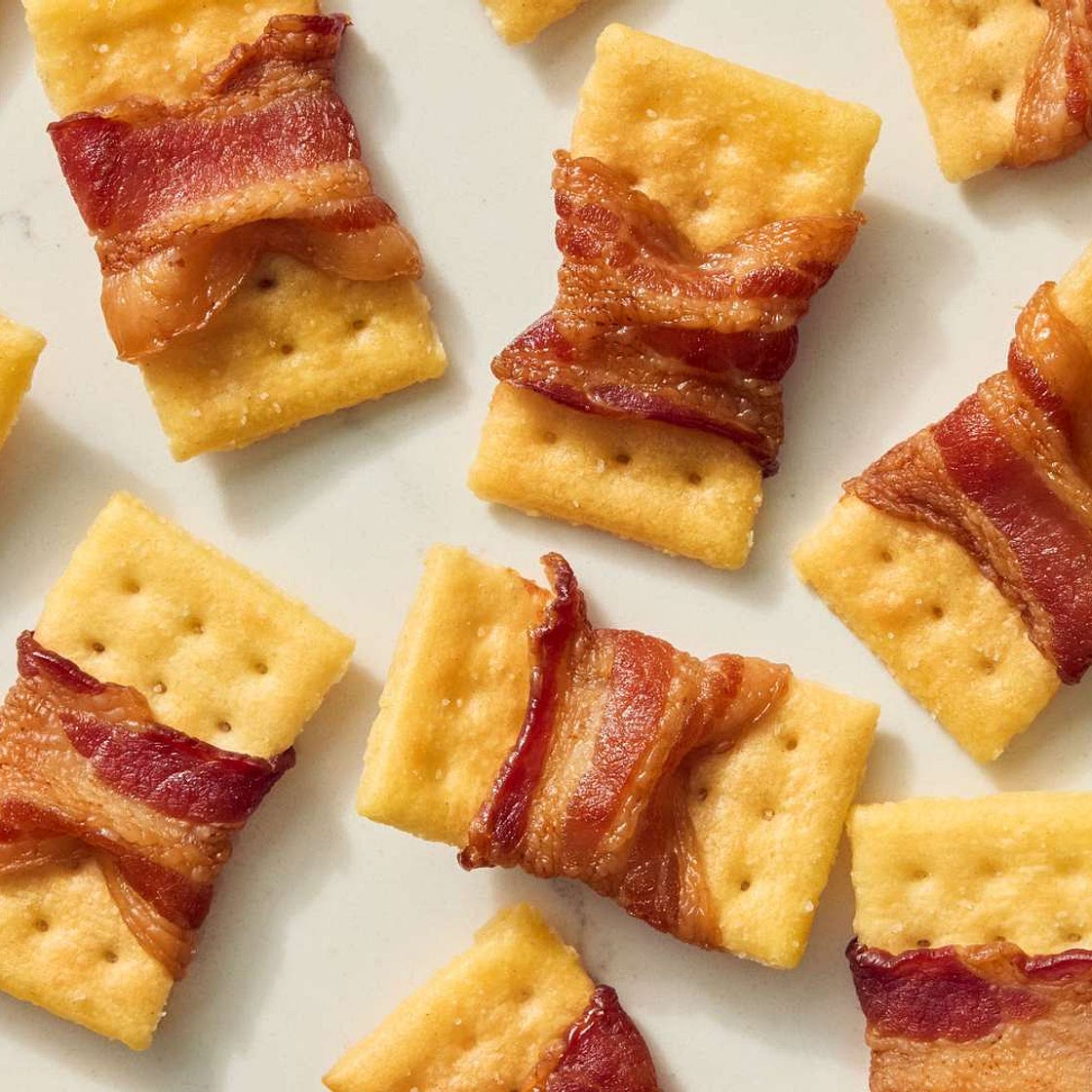 Bacon Bow Tie Crackers Recipe