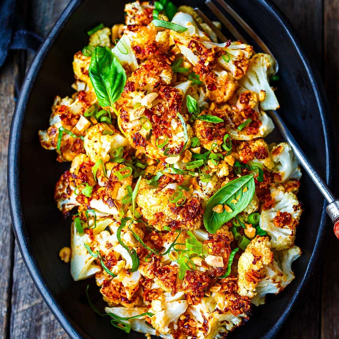 Chili Crisp Cauliflower