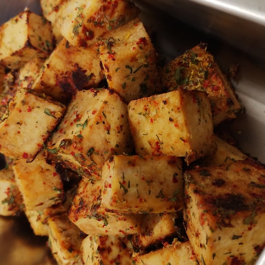 Garlic Herb Tofu