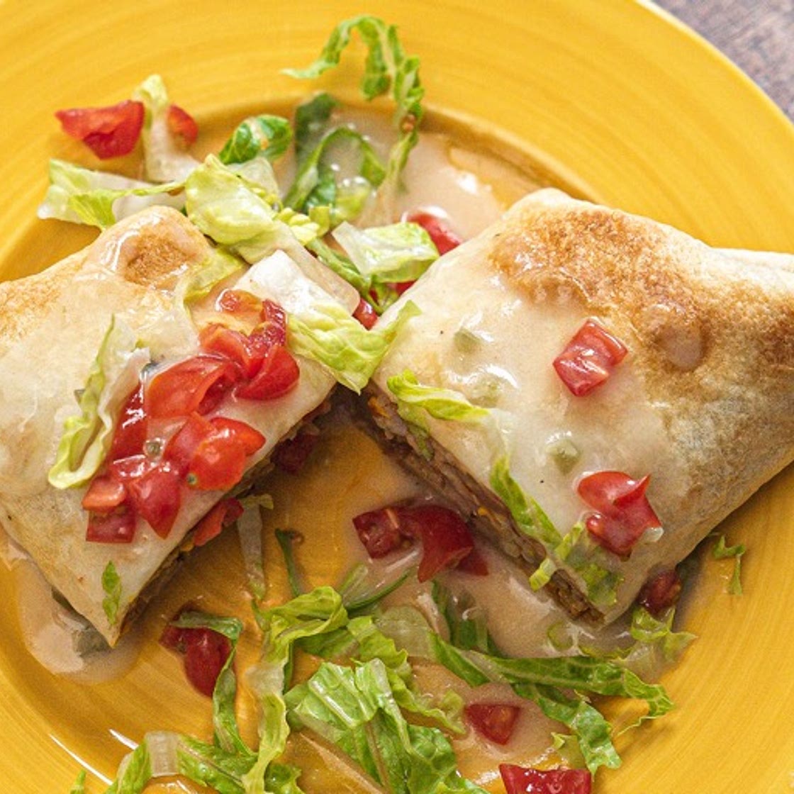Easy Vegan Chimichanga Recipe Using an Airfryer!