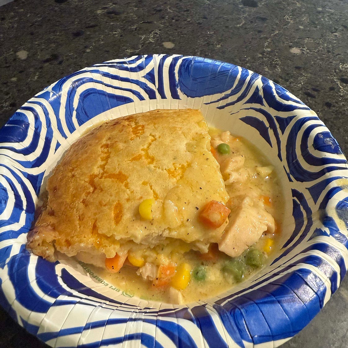 CHICKEN  POT PIE CASSEROLE 