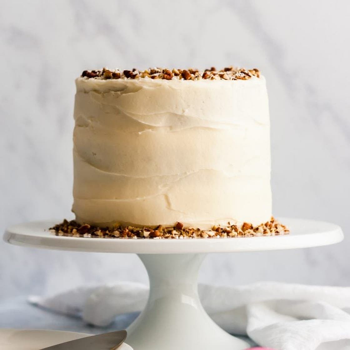 The Best Healthy Carrot Cake You'll Ever Eat (gluten free & paleo-friendly!)
