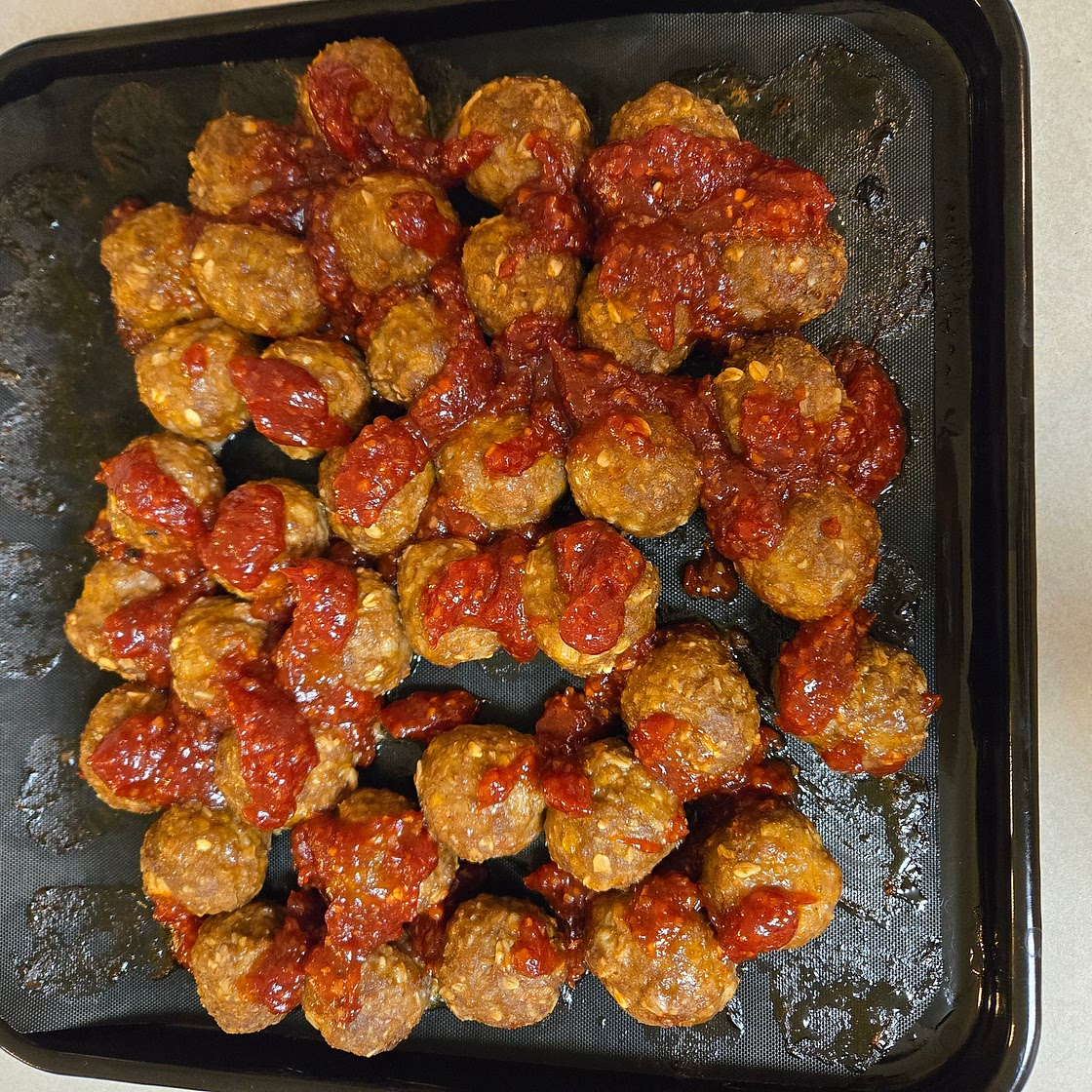 Barbecued Meatballs
