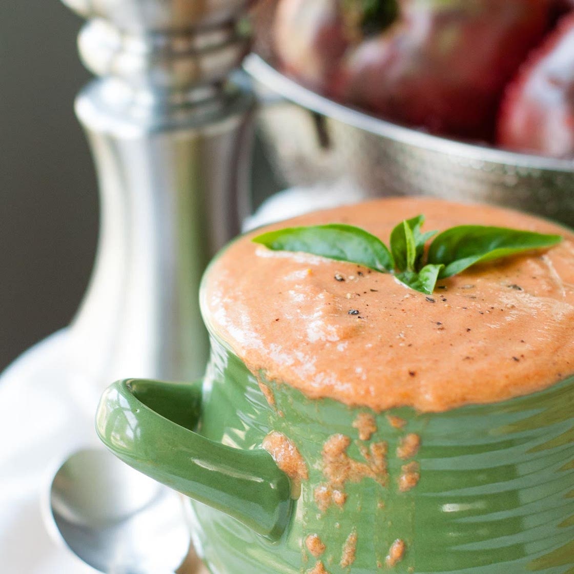 Thick & Creamy Roasted Tomato Soup (Hands-Off)