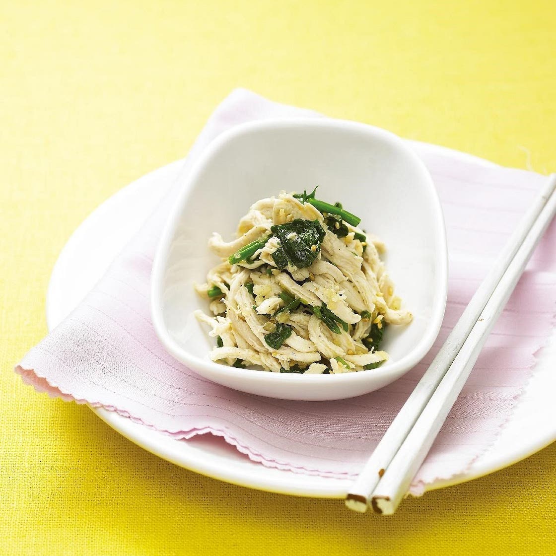 닭살시금치무침 만드는 법