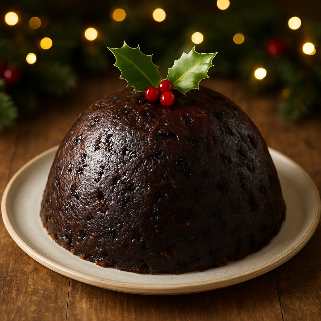 Christmas Pudding (12-16 portions) Free-From: wheat, gluten, rice, soy, nut, egg & dairy.