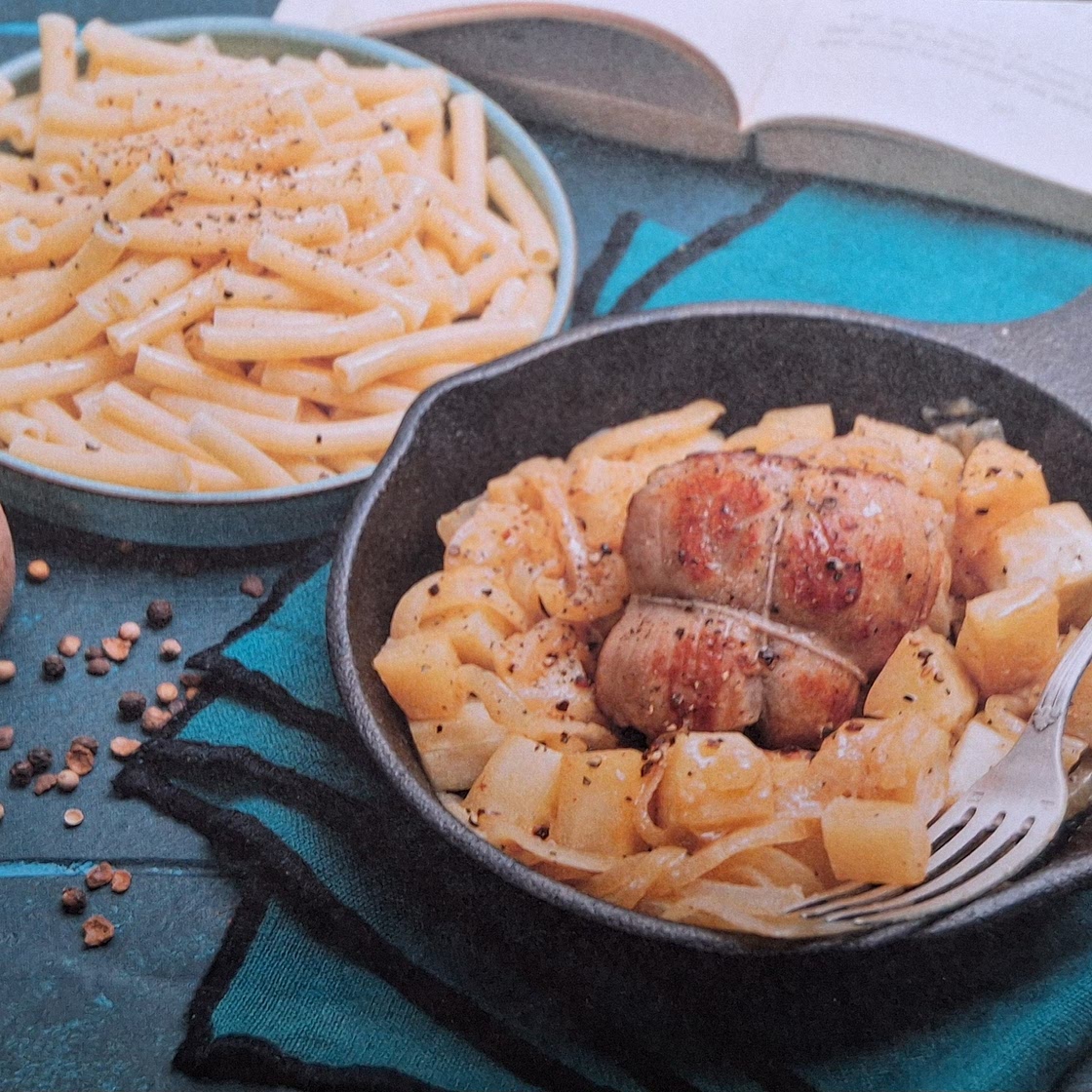 Paupiette de dinde moutarde, miel et panais