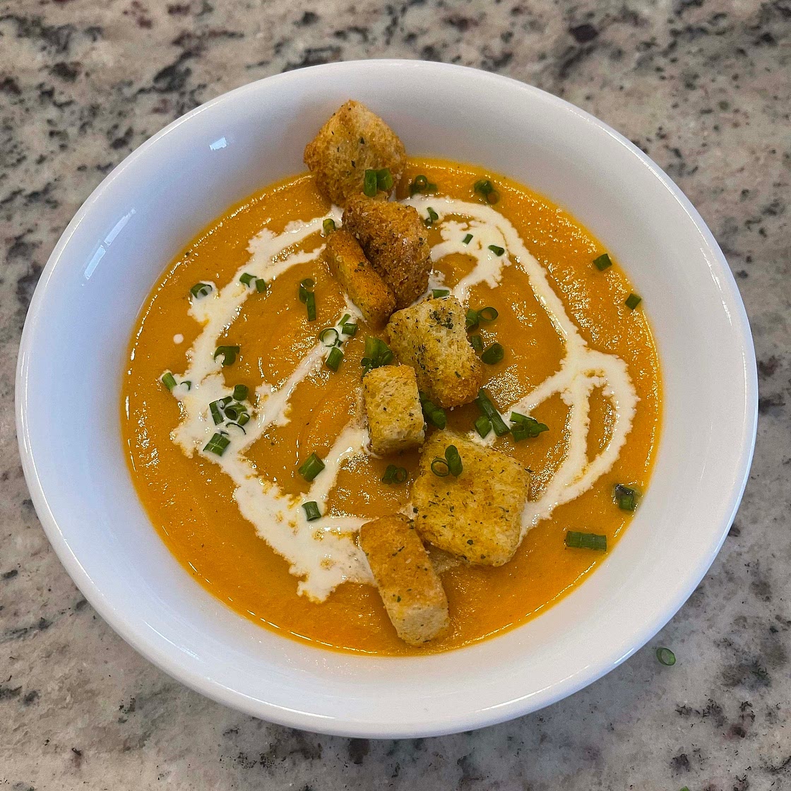 Blended Vegetable Soup