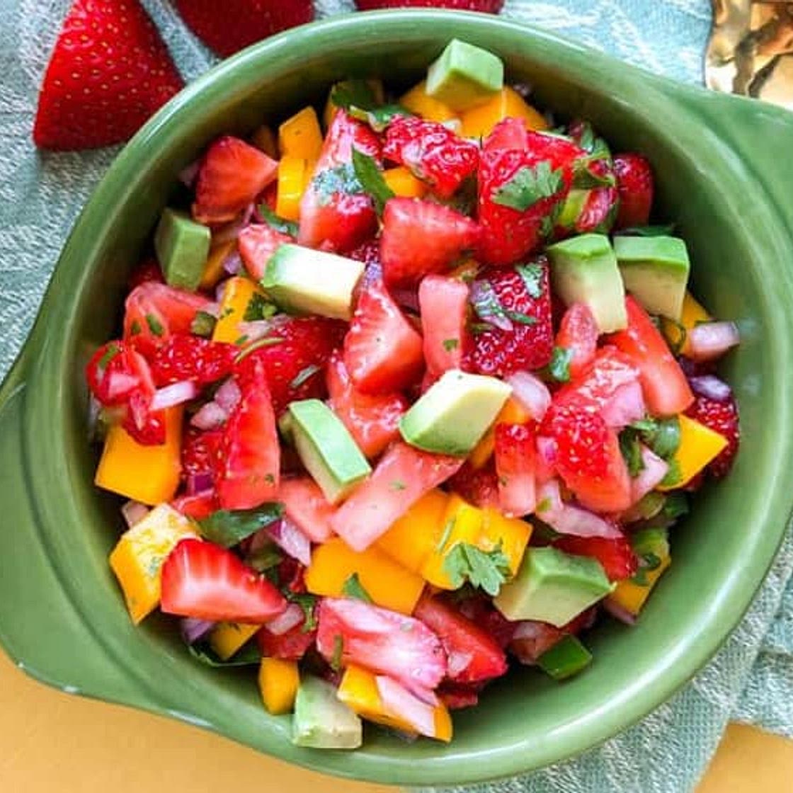 Strawberry Mango Summer Salsa