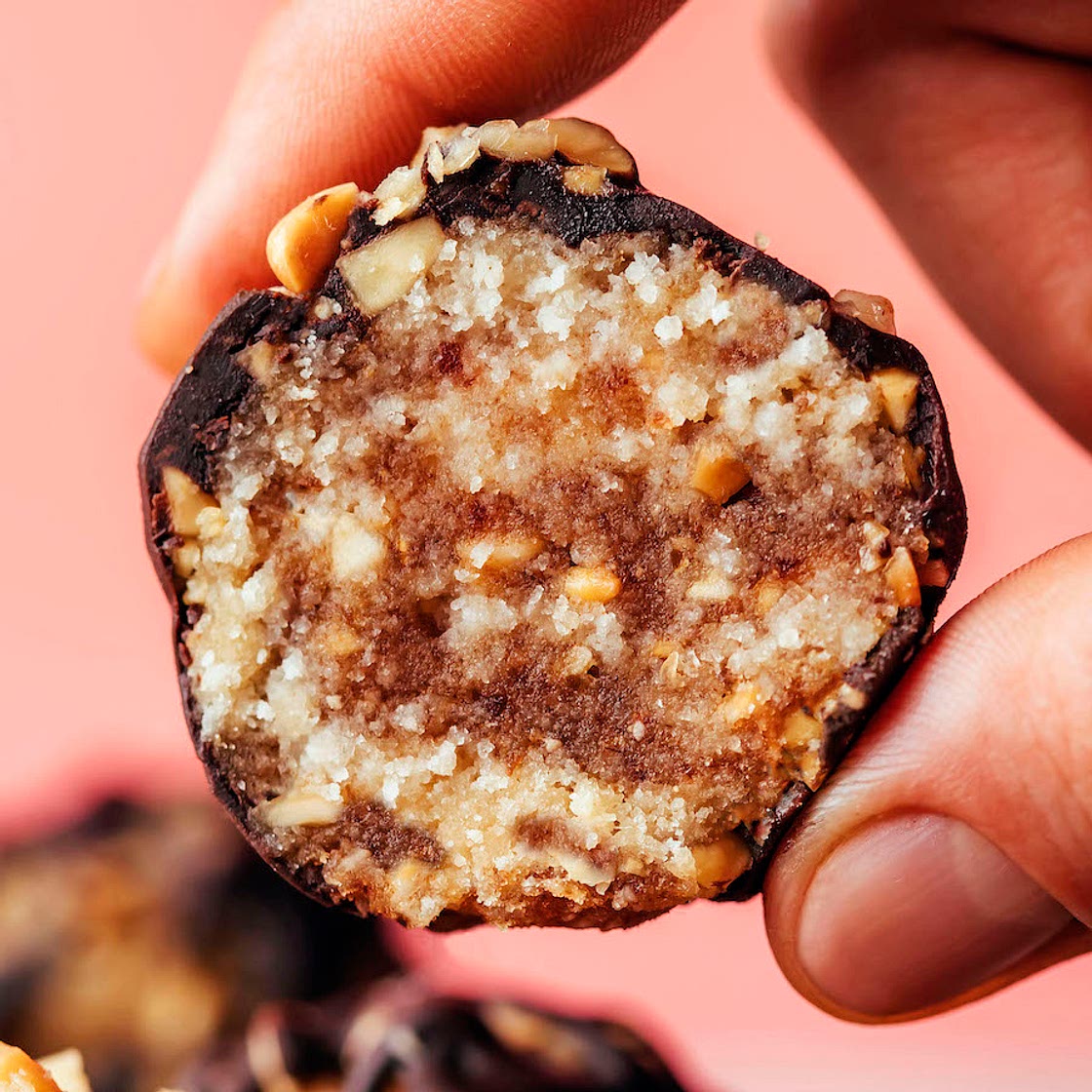 Ridiculously Good Snickers Energy Bites