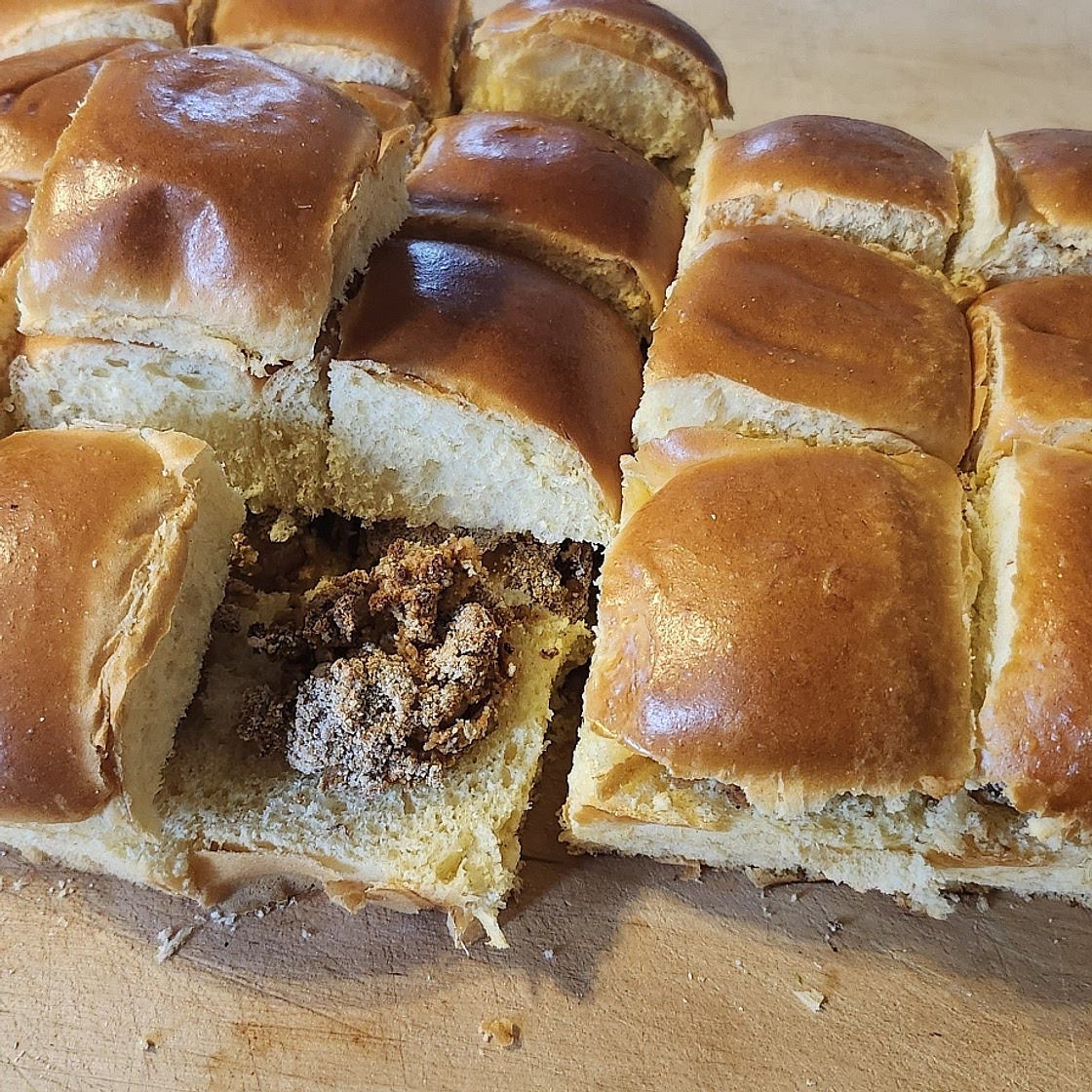 Air Fryer Shrimp Po’Boy Sliders