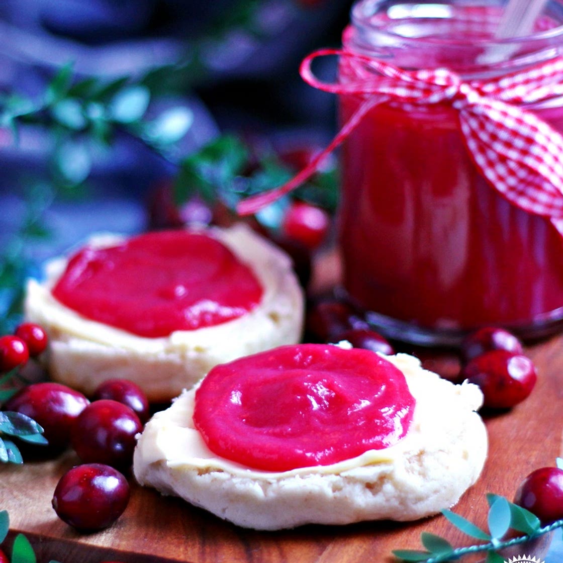 Easy Cranberry Curd including Power Blender Option