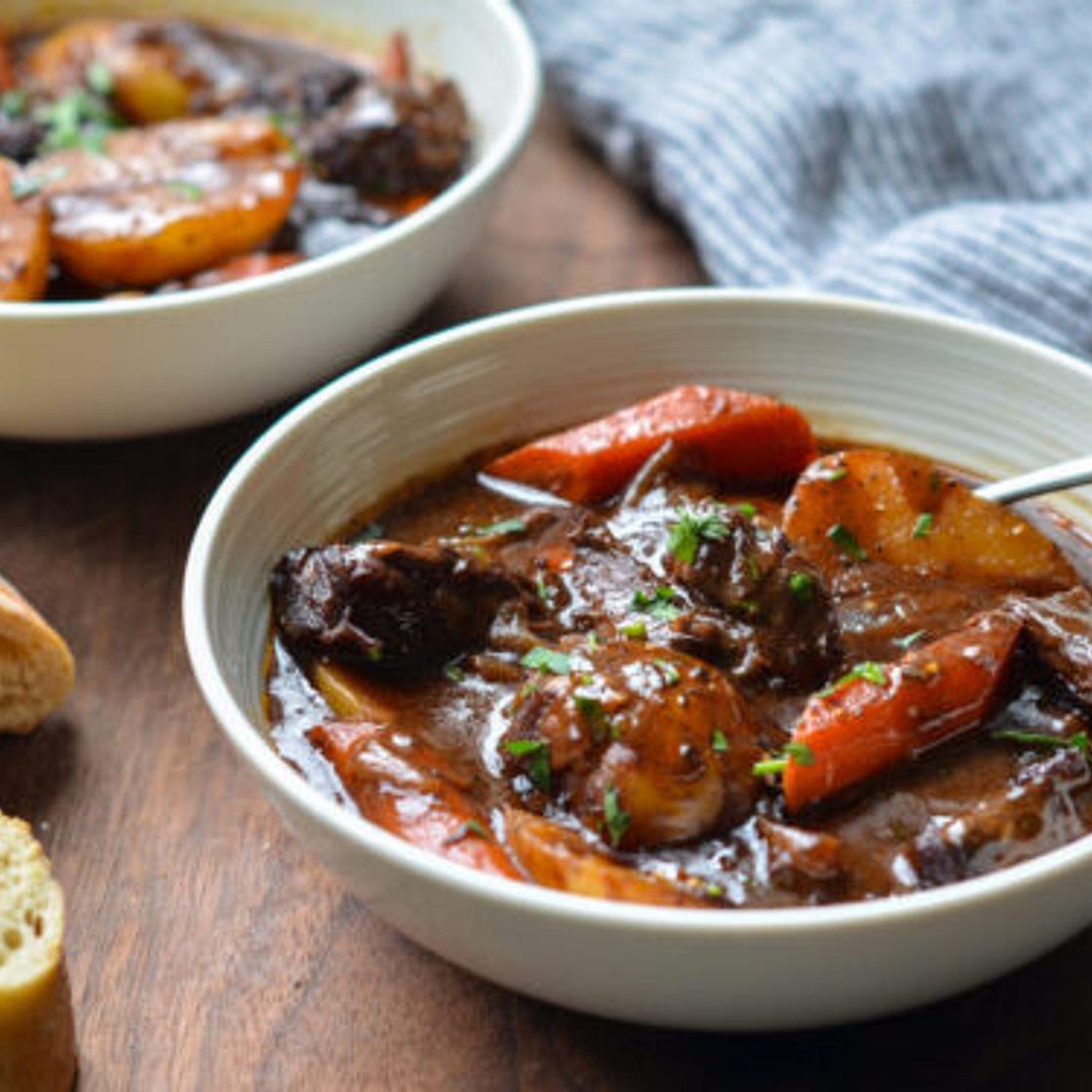 Beef Stew with Carrots & Potatoes