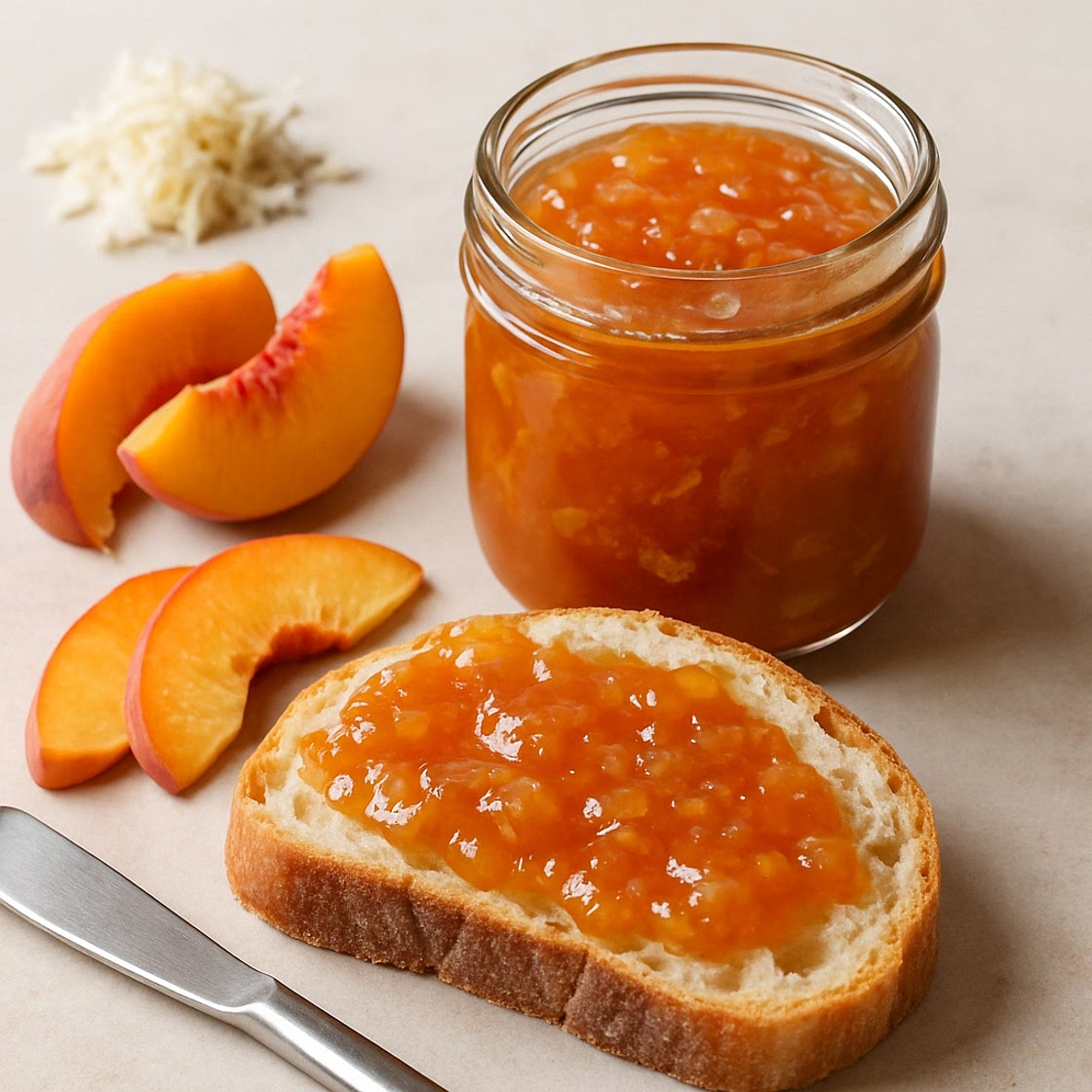 Peach & Horseradish Jam