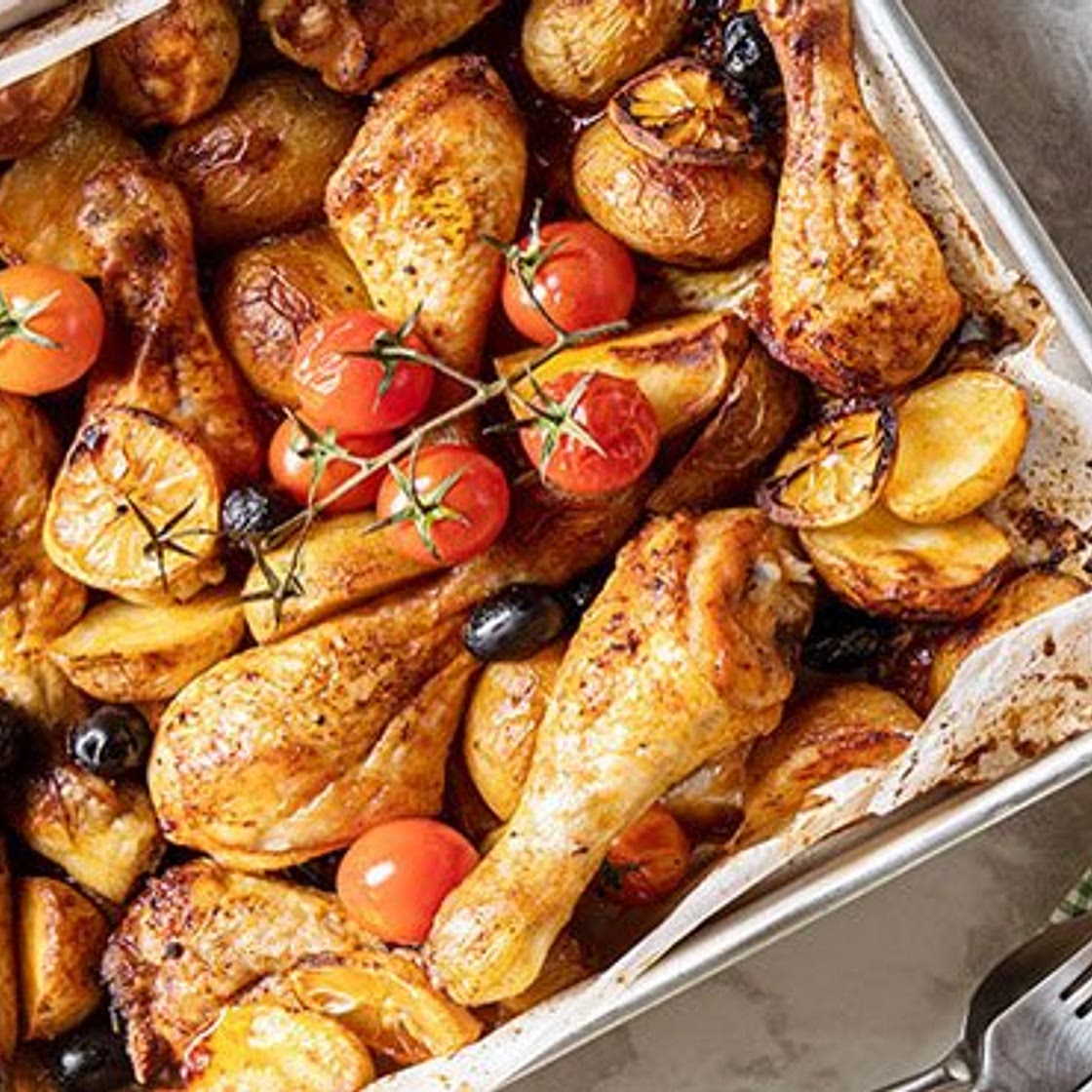 Frango no forno com batatas | Receitas | Pingo Doce