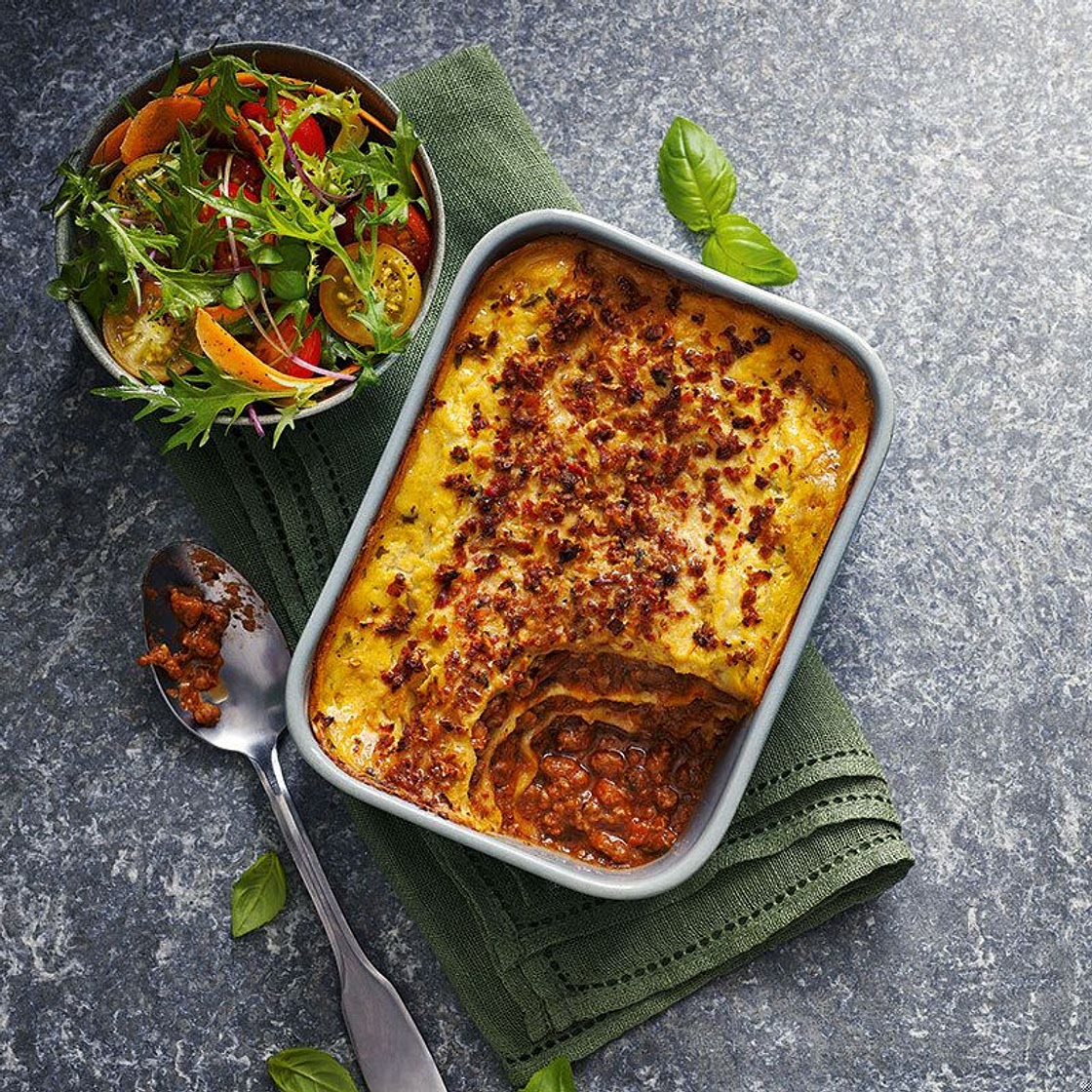 Slimming World beef lasagne
