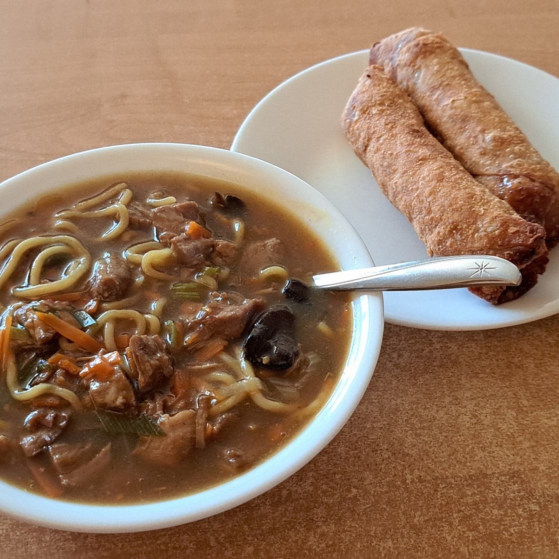 "Hot and Sour" Pork and Egg Drop Soup