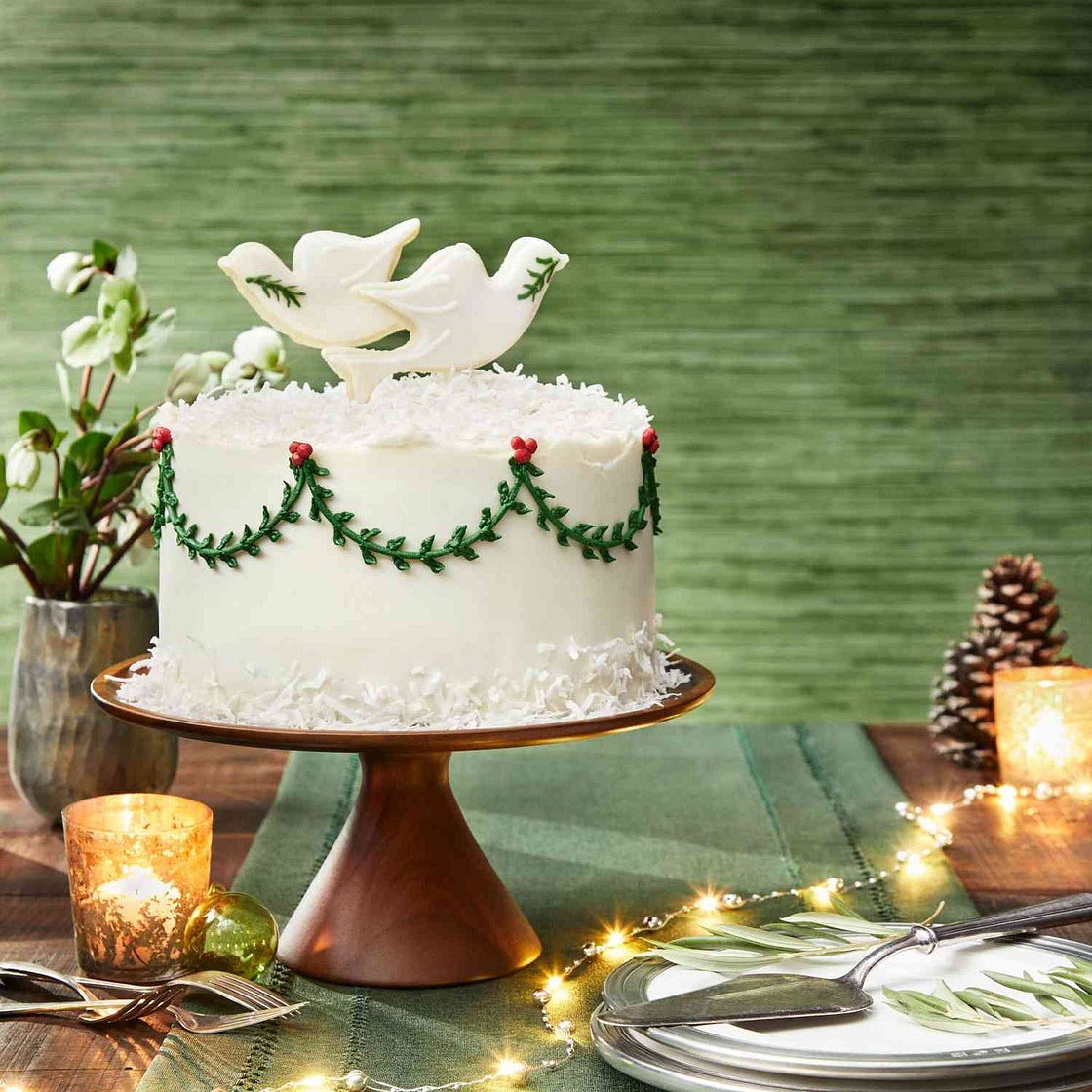 Coconut Cake with Coconut Cream Frosting