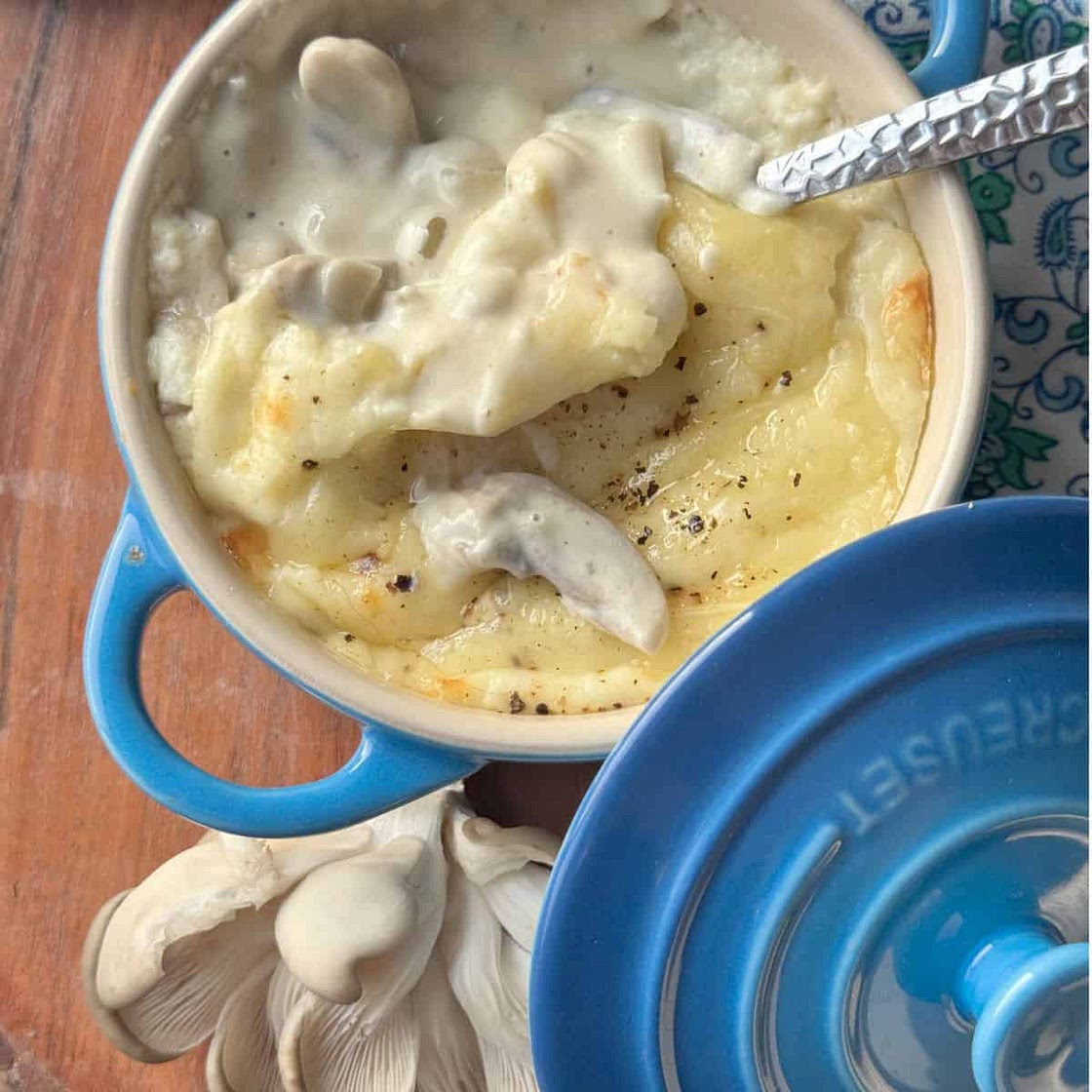 Creamy Mushroom Julienne